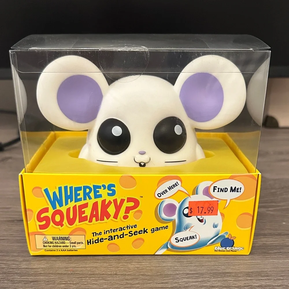 Interactive Hide-and-Seek Game - Where’s Squeaky NEW